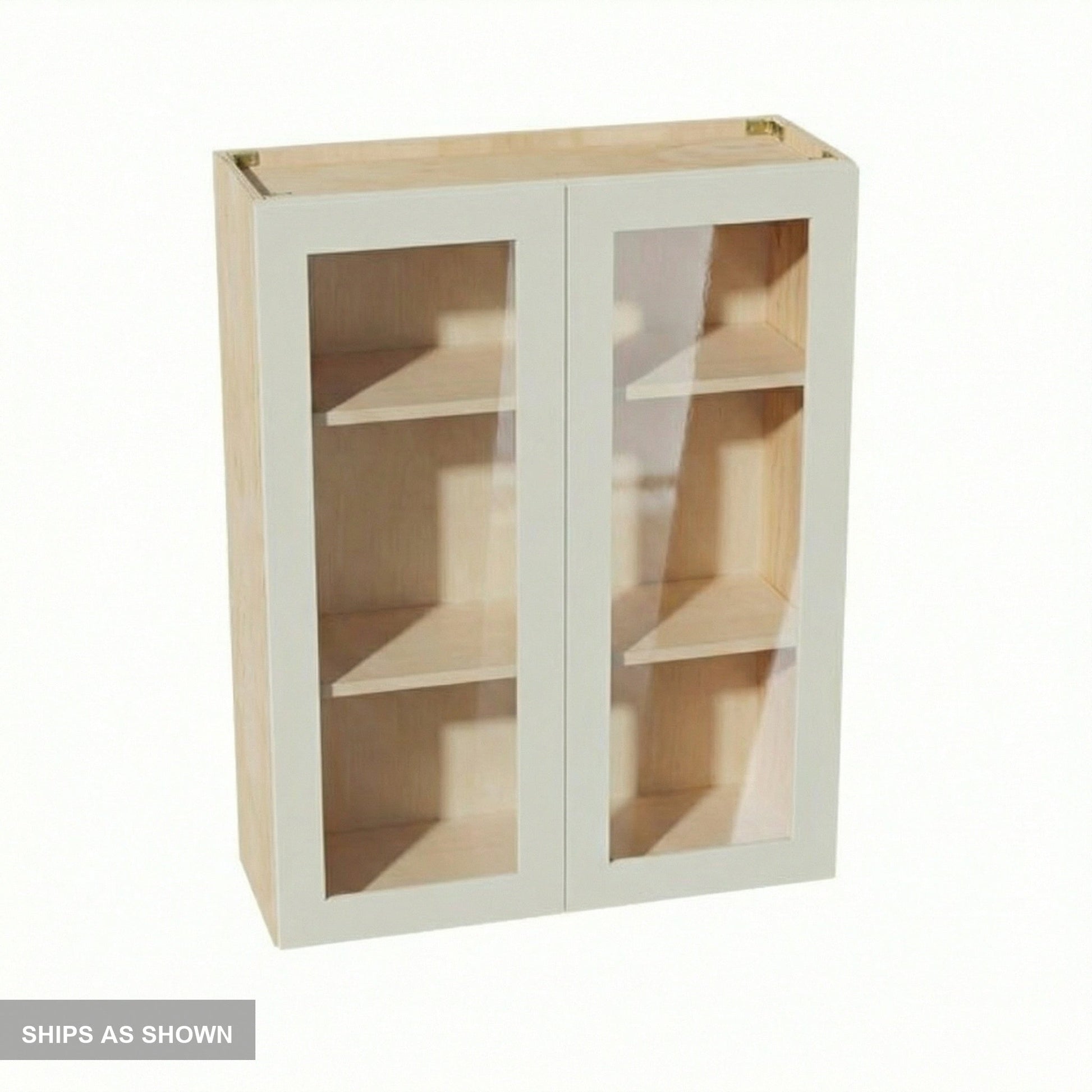 Shaker Glass Door Wall Cabinet 33" (W3342GD) · Tallis