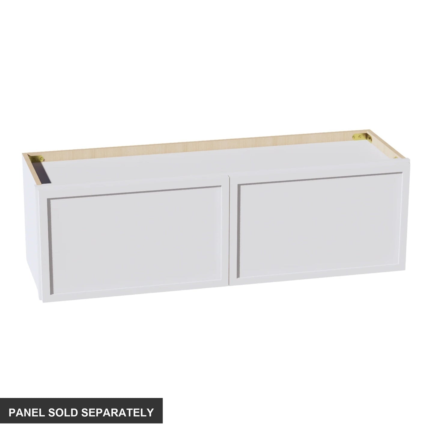 Slim Shaker Bridge Wall Cabinet 36" (W3612) · Slim - Frost - Product