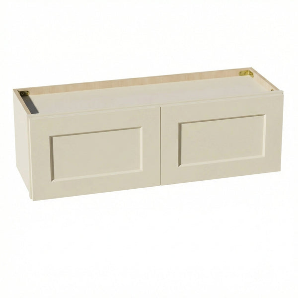 Shaker Bridge Wall Cabinet 36" (W3612) · Tallis - Swan White - Hero