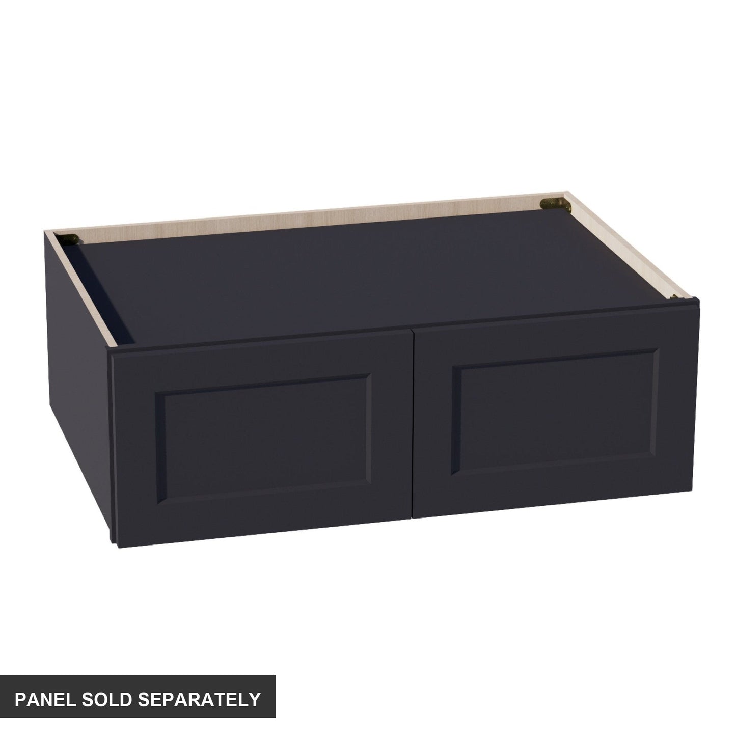 Shaker Bridge Wall Cabinet 36" (W361224) · Ardelle - Ebony - Product
