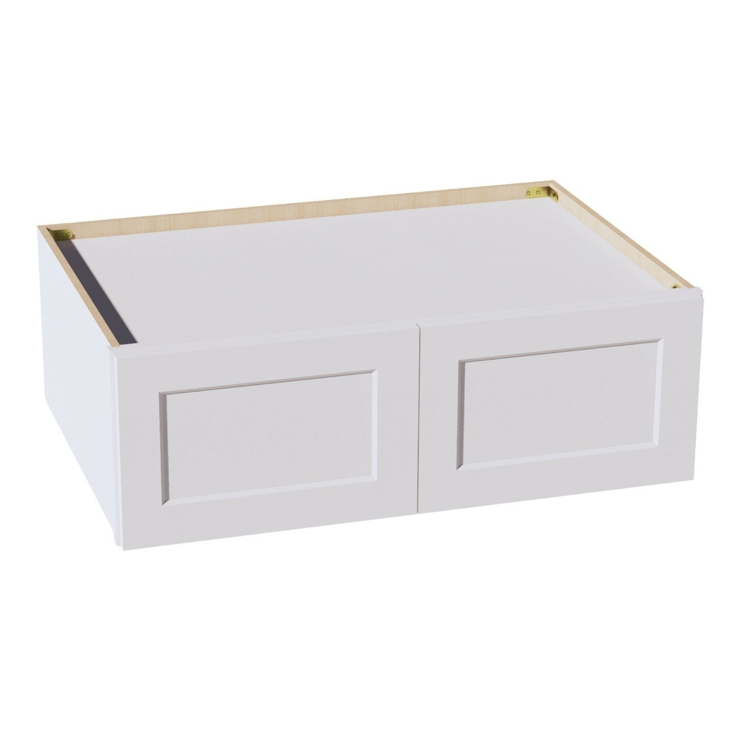 Shaker Bridge Wall Cabinet 36" (W361224) · Ardelle - White - Hero