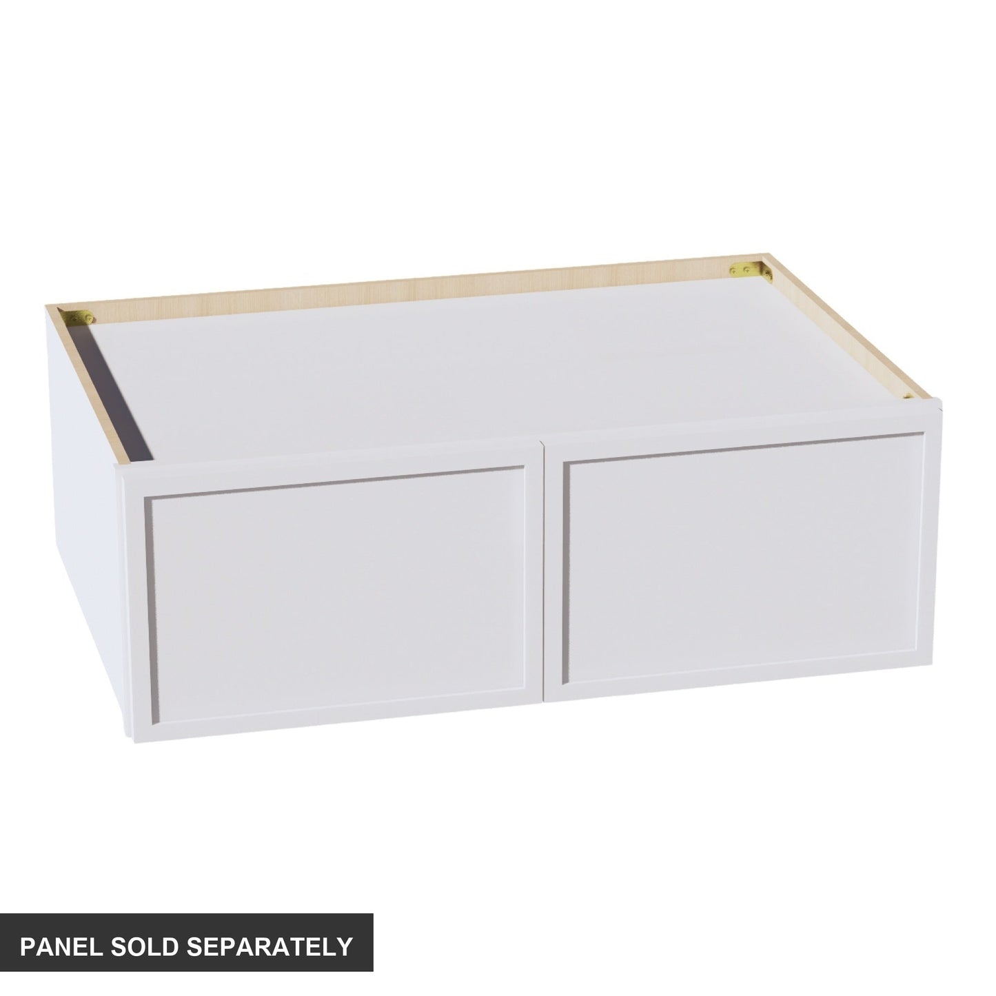 Slim Shaker Bridge Wall Cabinet 36" (W361224) · Slim - Frost - Product