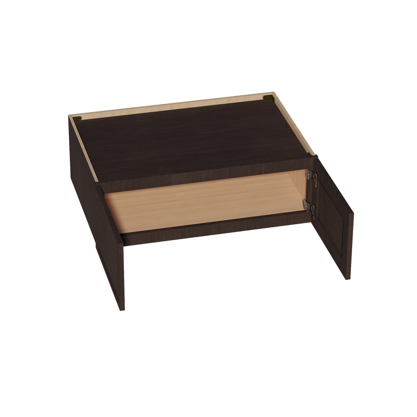 Quik Cabinets W361224 Slim Mocha - Interior