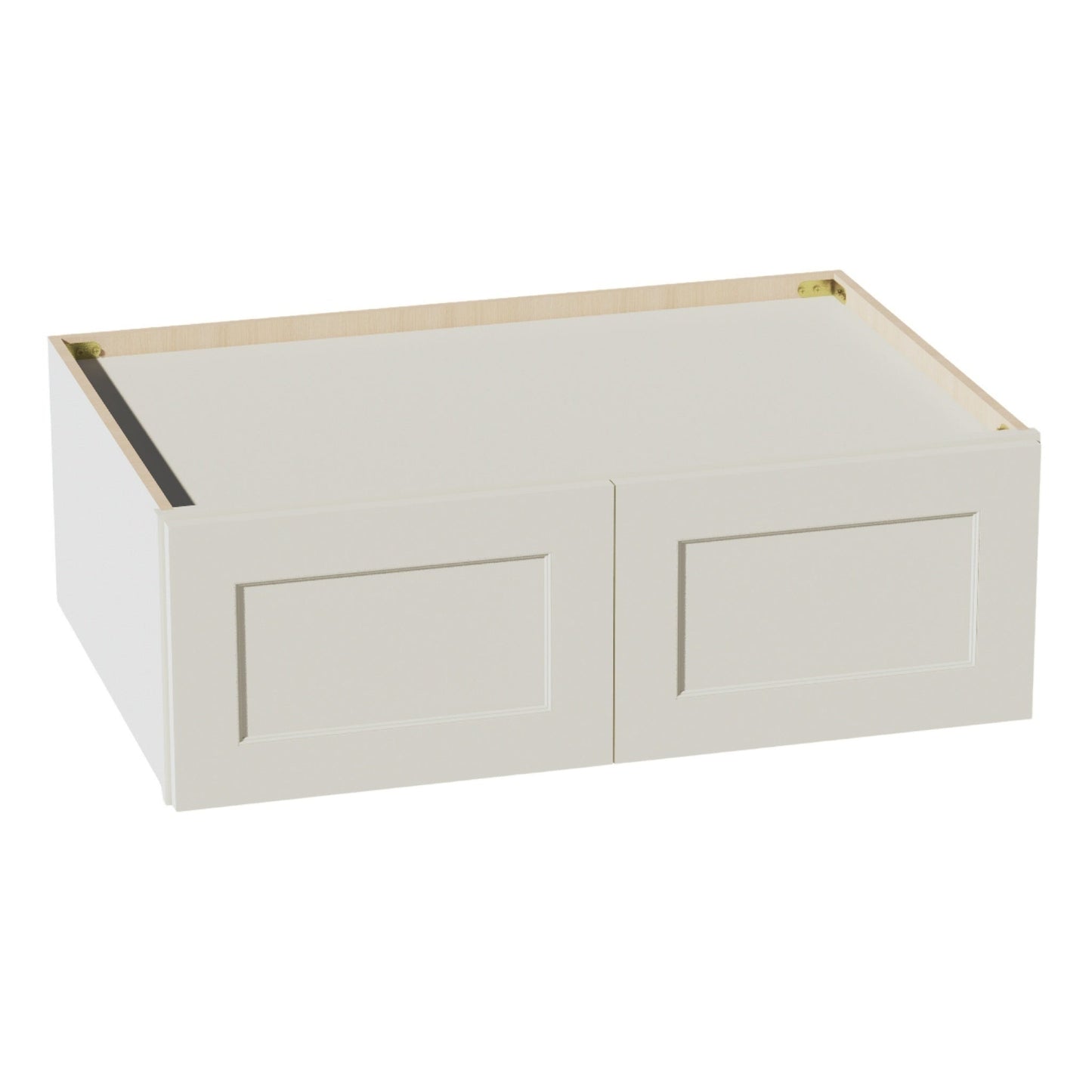 Shaker Bridge Wall Cabinet 36" (W361224) · Tallis - Swan White - Hero