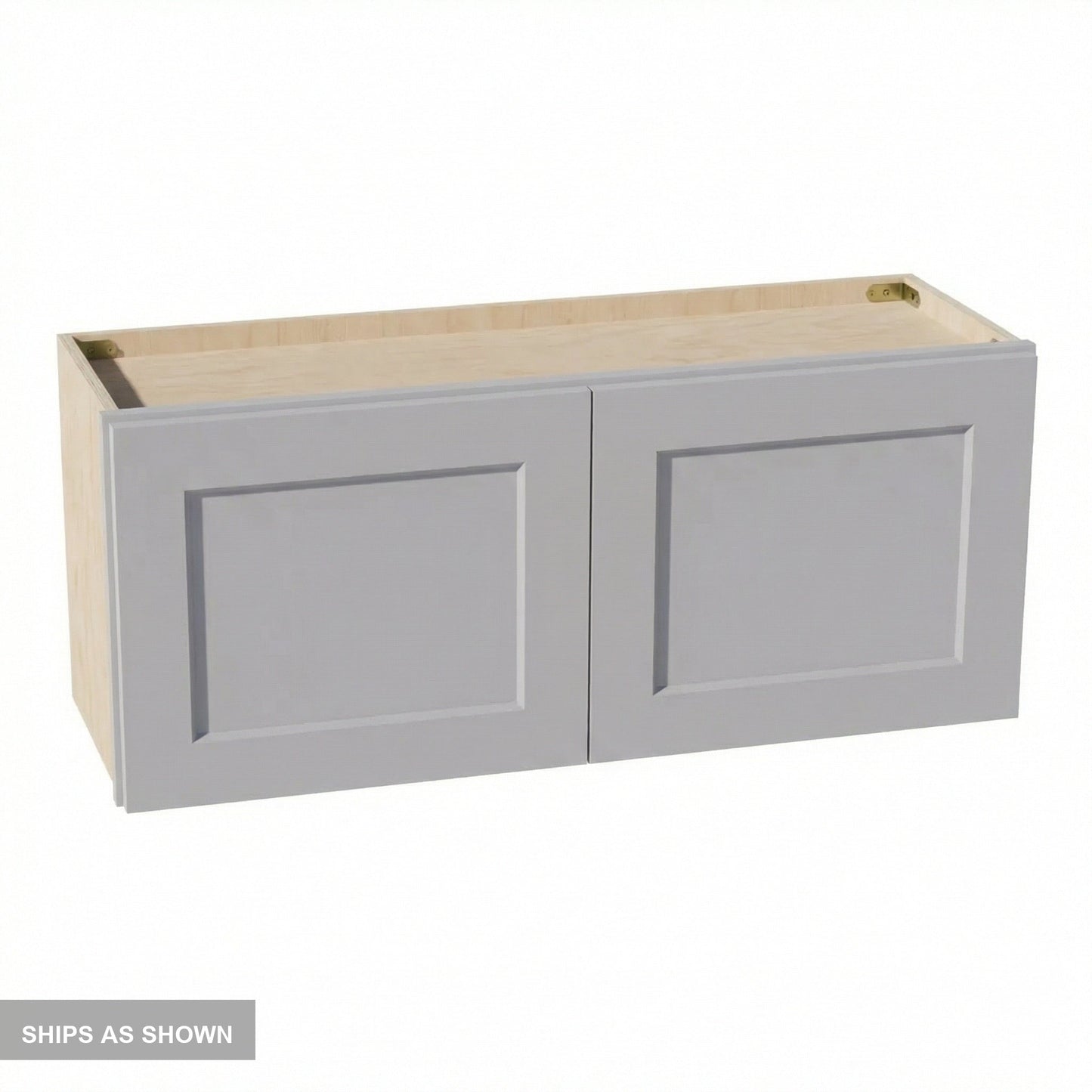 Shaker Bridge Wall Cabinet 36" (W3615) · Ardelle - Ash - Flat Pack