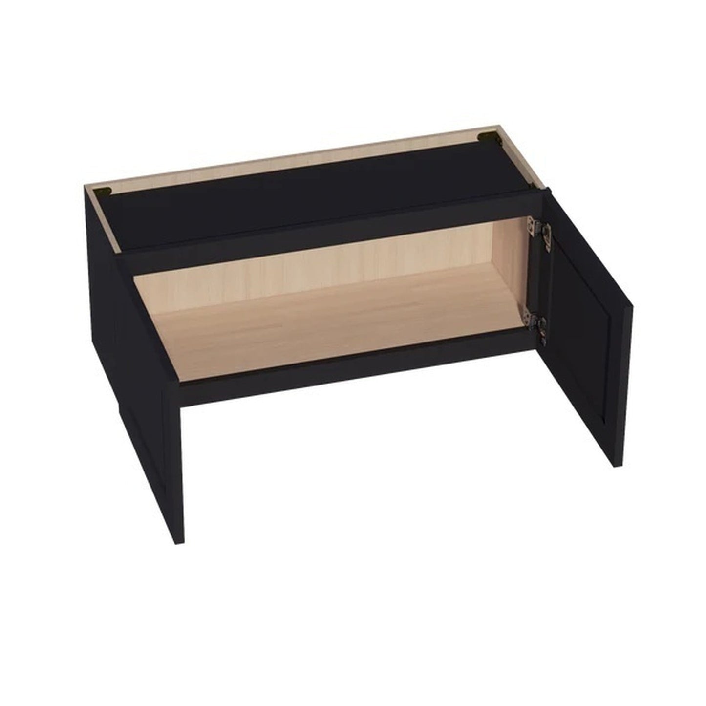 Quik Cabinets W3615 Ardelle Ebony - Interior
