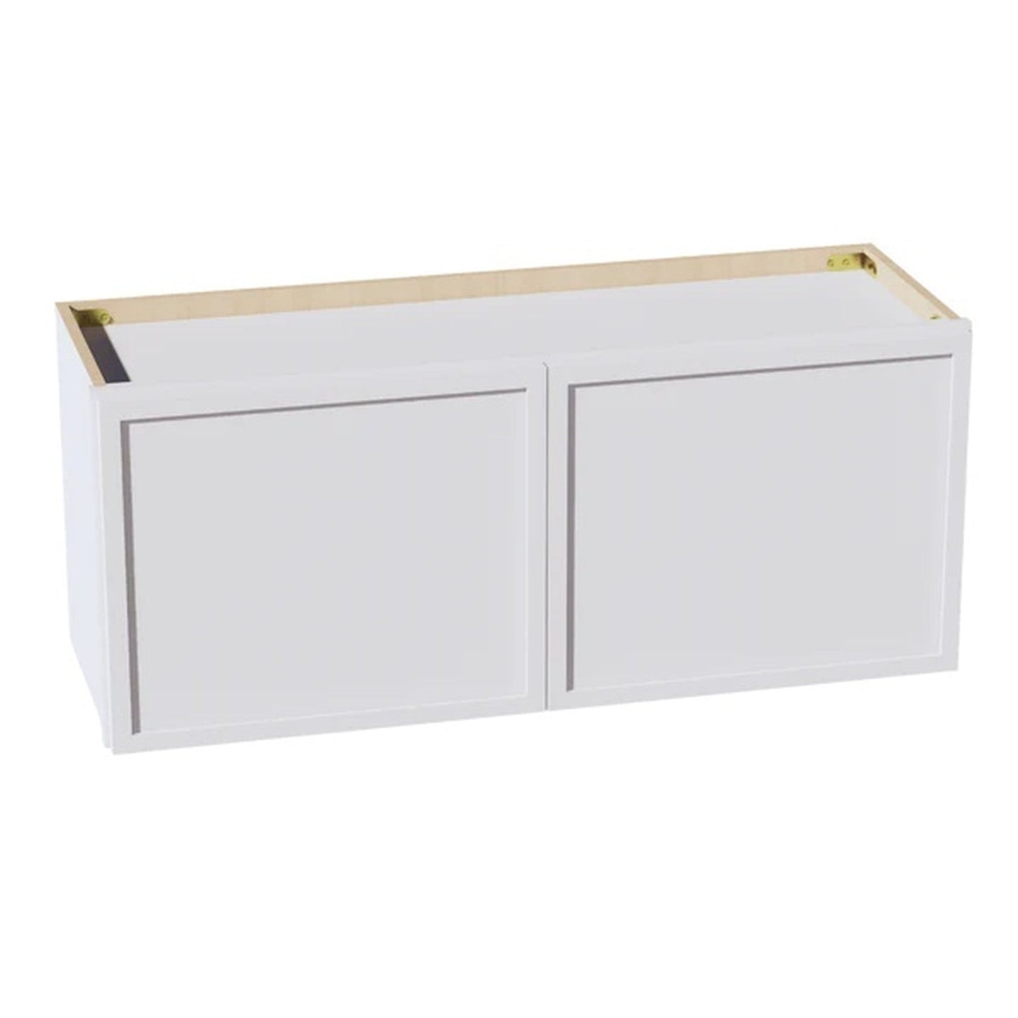 Slim Shaker Bridge Wall Cabinet 36" (W3615) · Slim - Frost - Hero