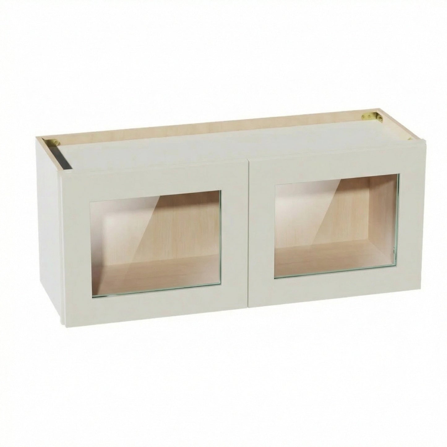 Shaker Bridge Wall Cabinet 36" (W3615GD) · Tallis - Swan White - Hero