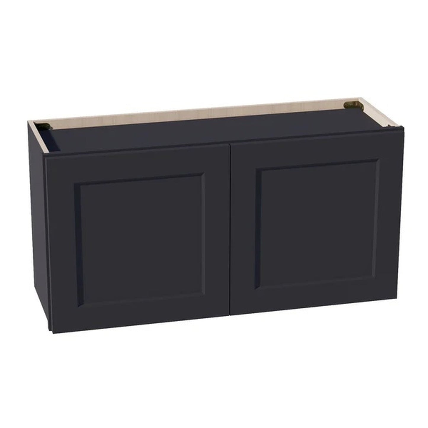 Shaker Bridge Wall Cabinet 36" (W3618) · Ardelle - Ebony - Hero