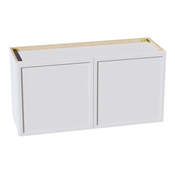 Slim Shaker Bridge Wall Cabinet 36" (W3618) · Slim - Frost - Hero