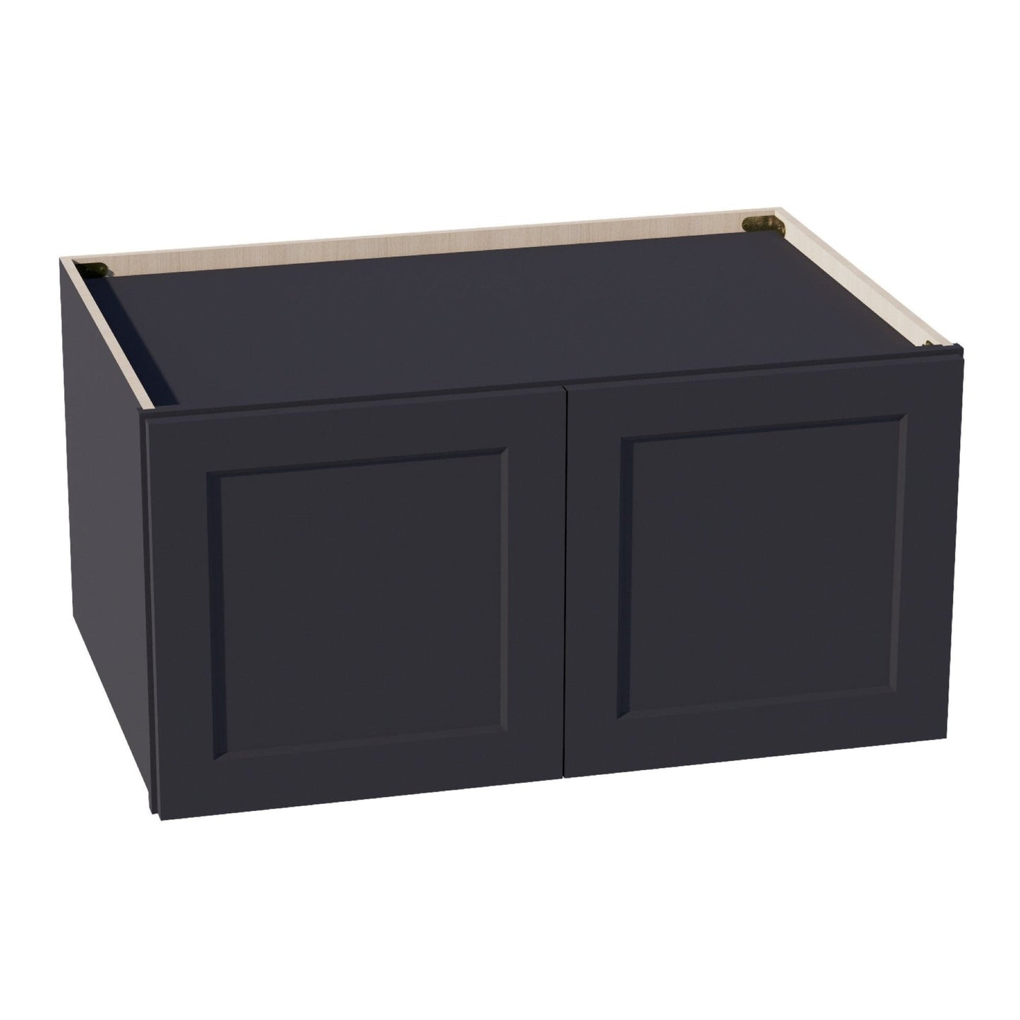 Shaker Bridge Wall Cabinet 36" (W361824) · Ardelle - Ebony - Hero