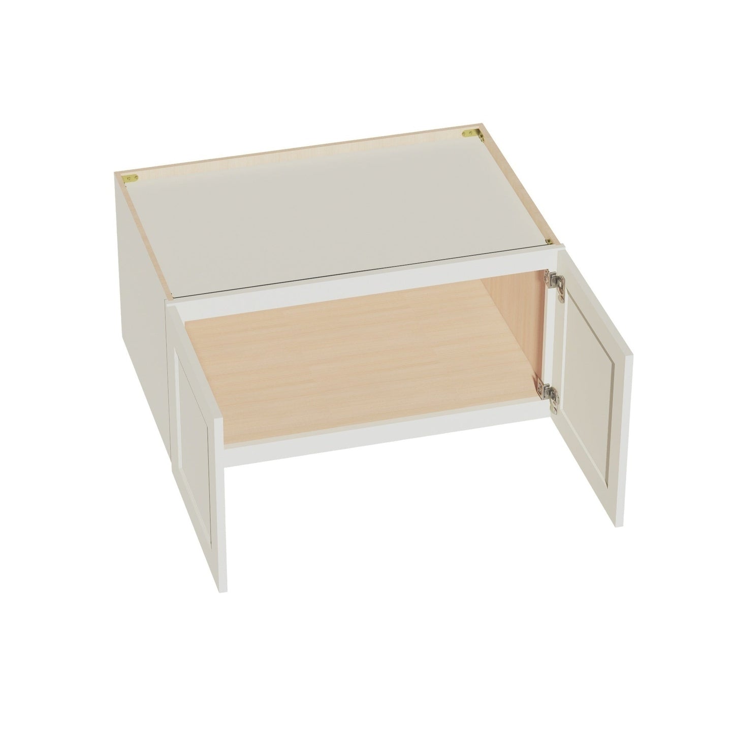Quik Cabinets W361824 Tallis Swan White - Interior