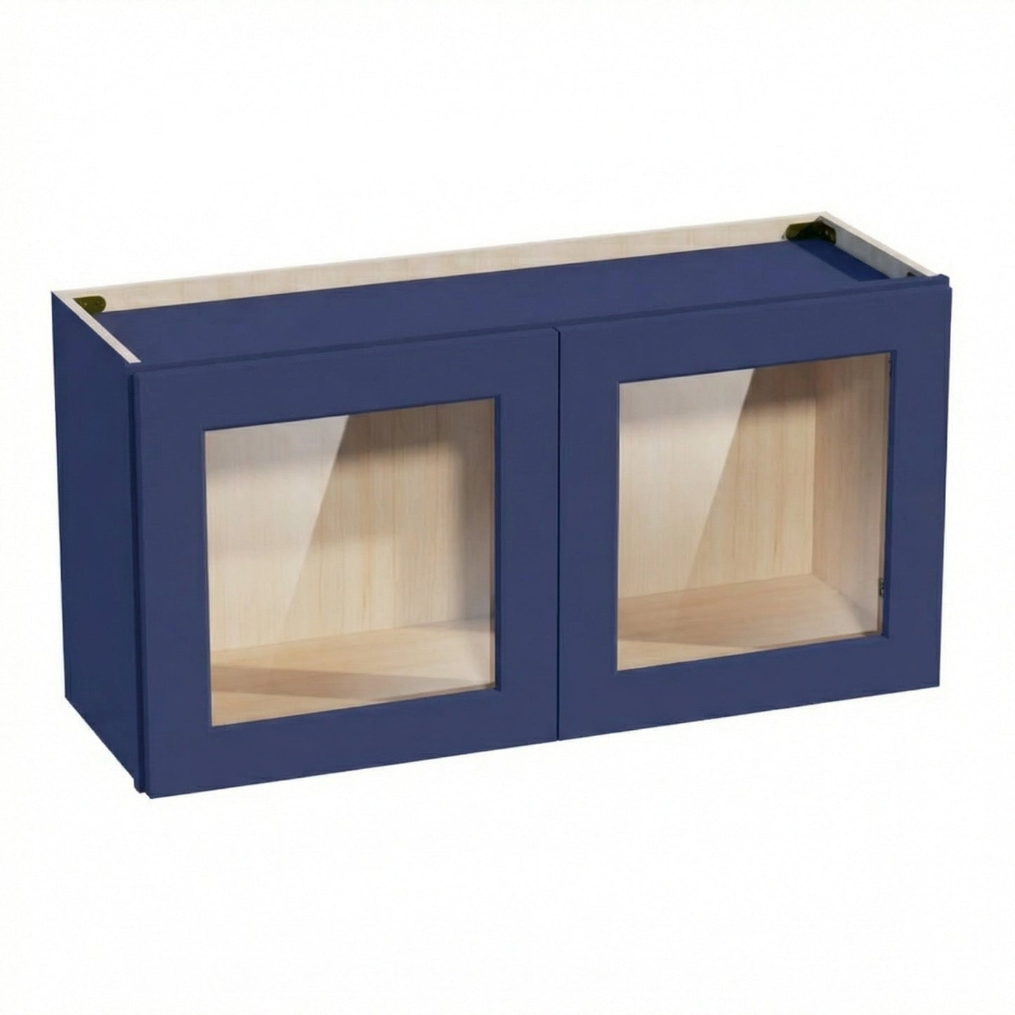 Shaker Bridge Wall Cabinet 36" (W3618GD) · Ardelle - Blue - Hero