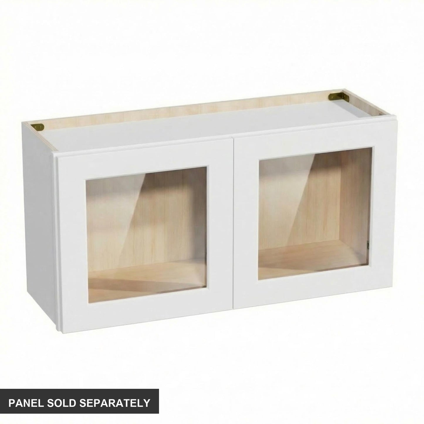 Shaker Bridge Wall Cabinet 36" (W3618GD) · Ardelle - White - Product