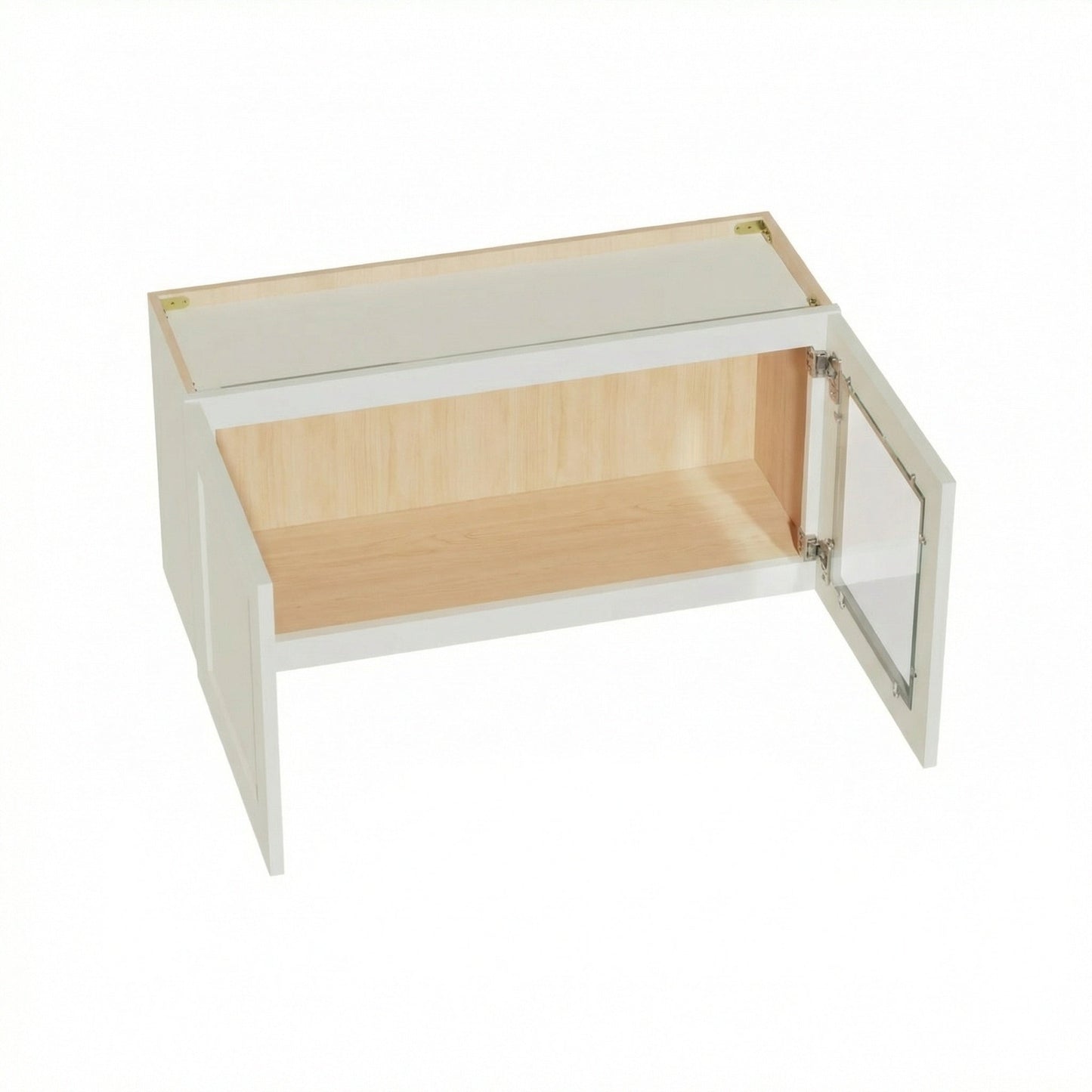 Quik Cabinets W3618GD Tallis Swan White - Interior