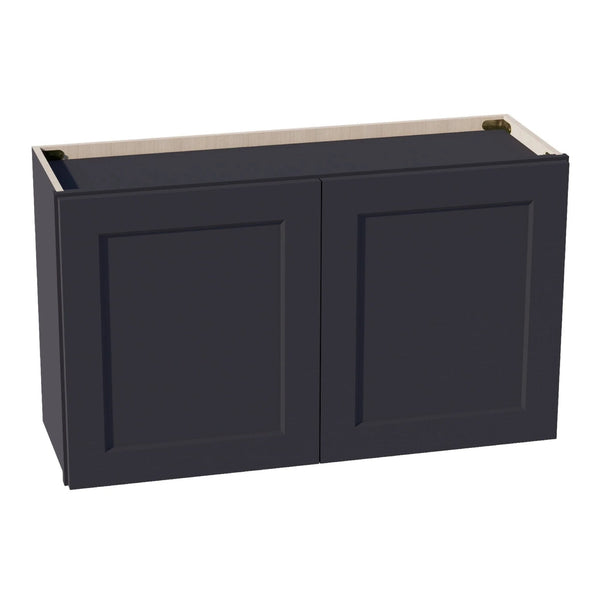 Shaker Bridge Wall Cabinet 36" (W3621) · Ardelle - Ebony - Hero