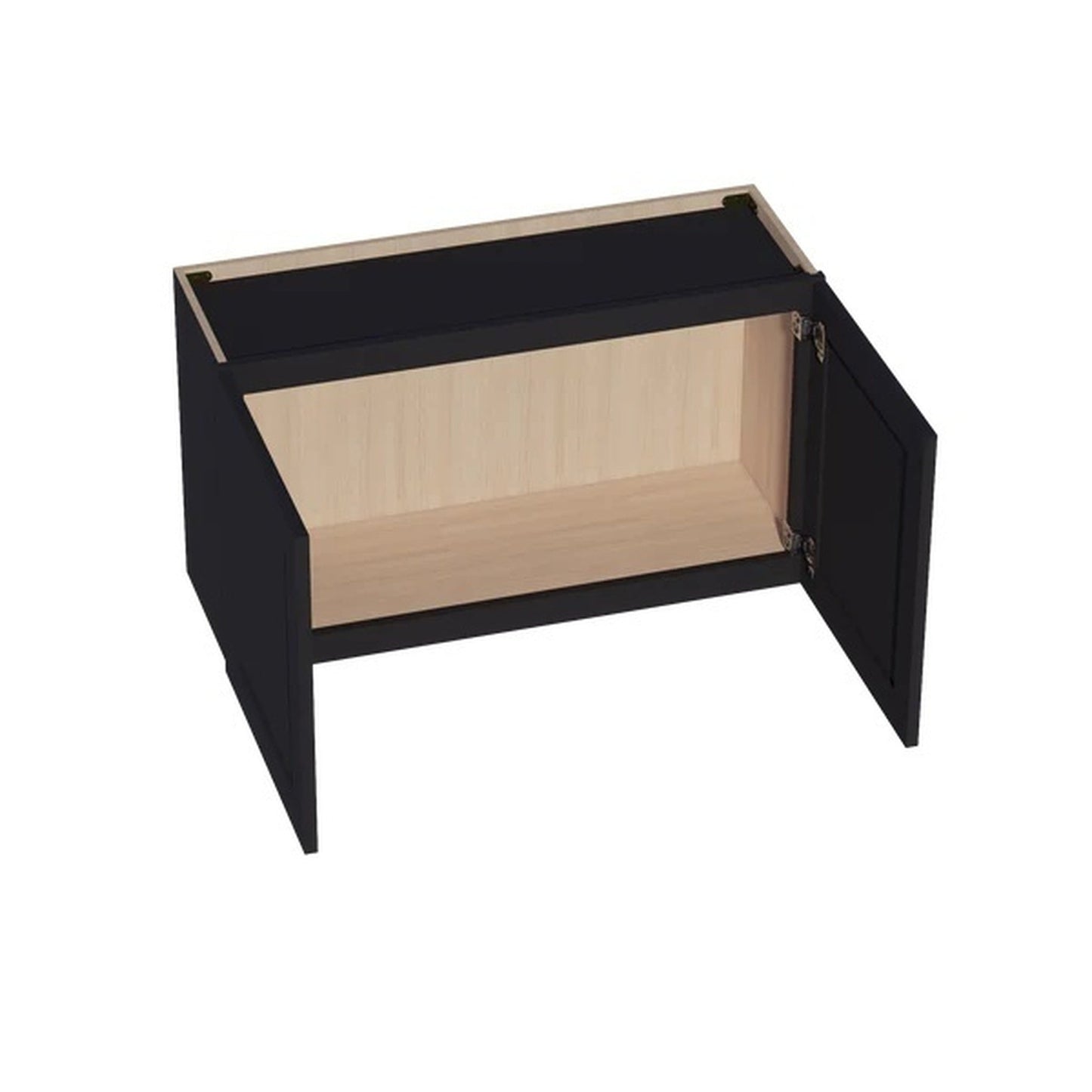 Quik Cabinets W3621 Ardelle Ebony - Interior