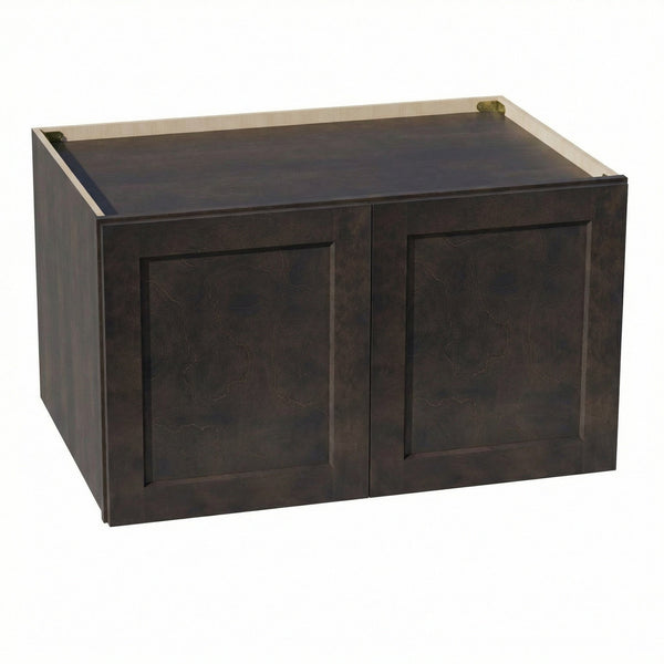 Shaker Bridge Wall Cabinet 36" (W362124) · Ardelle - Charcoal - Hero