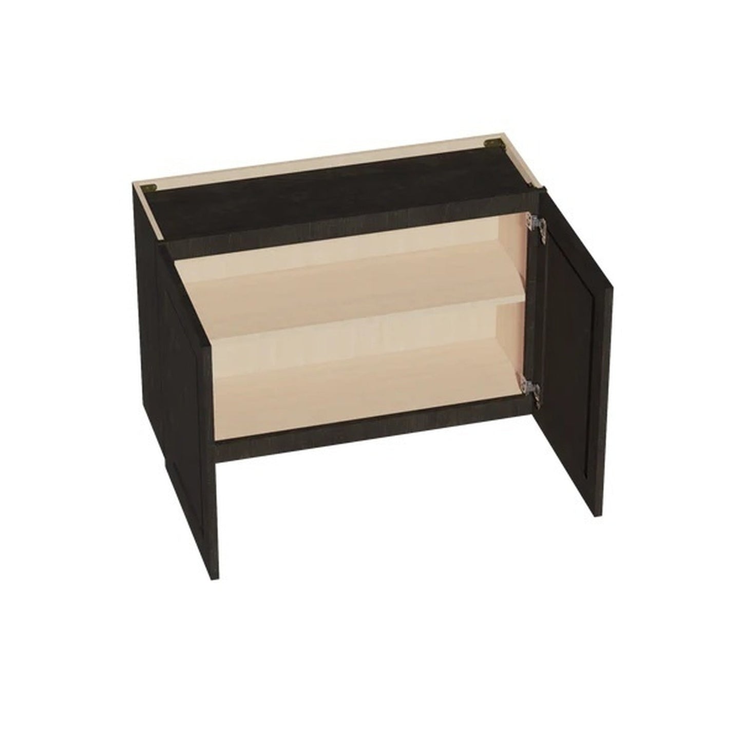 Quik Cabinets W3624 Ardelle Charcoal - Interior