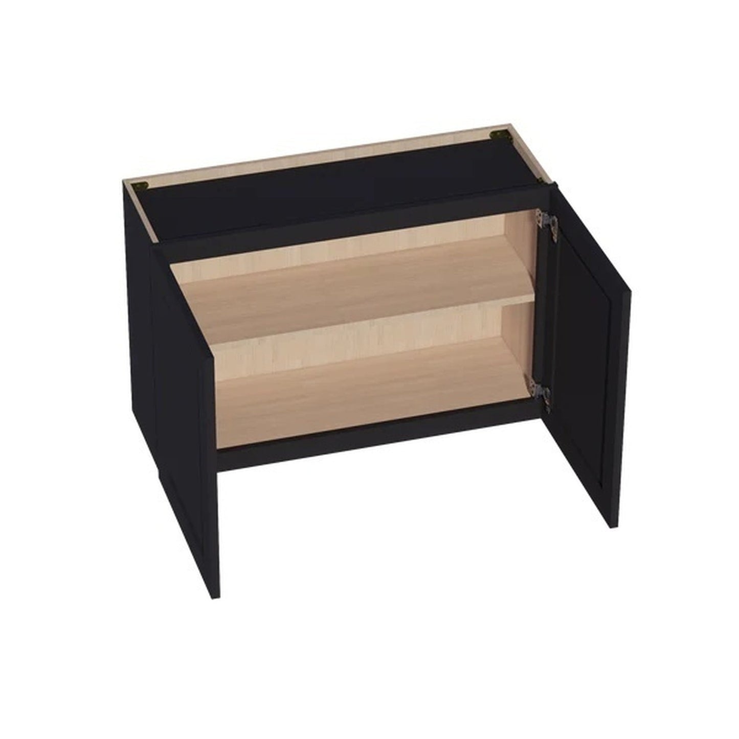 Quik Cabinets W3624 Ardelle Ebony - Interior