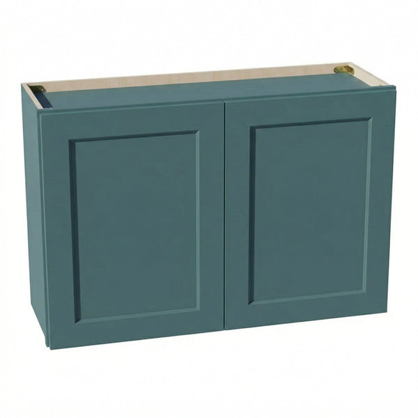 Shaker Bridge Wall Cabinet 36" (W3624) · Tallis - Fairy Green - Hero