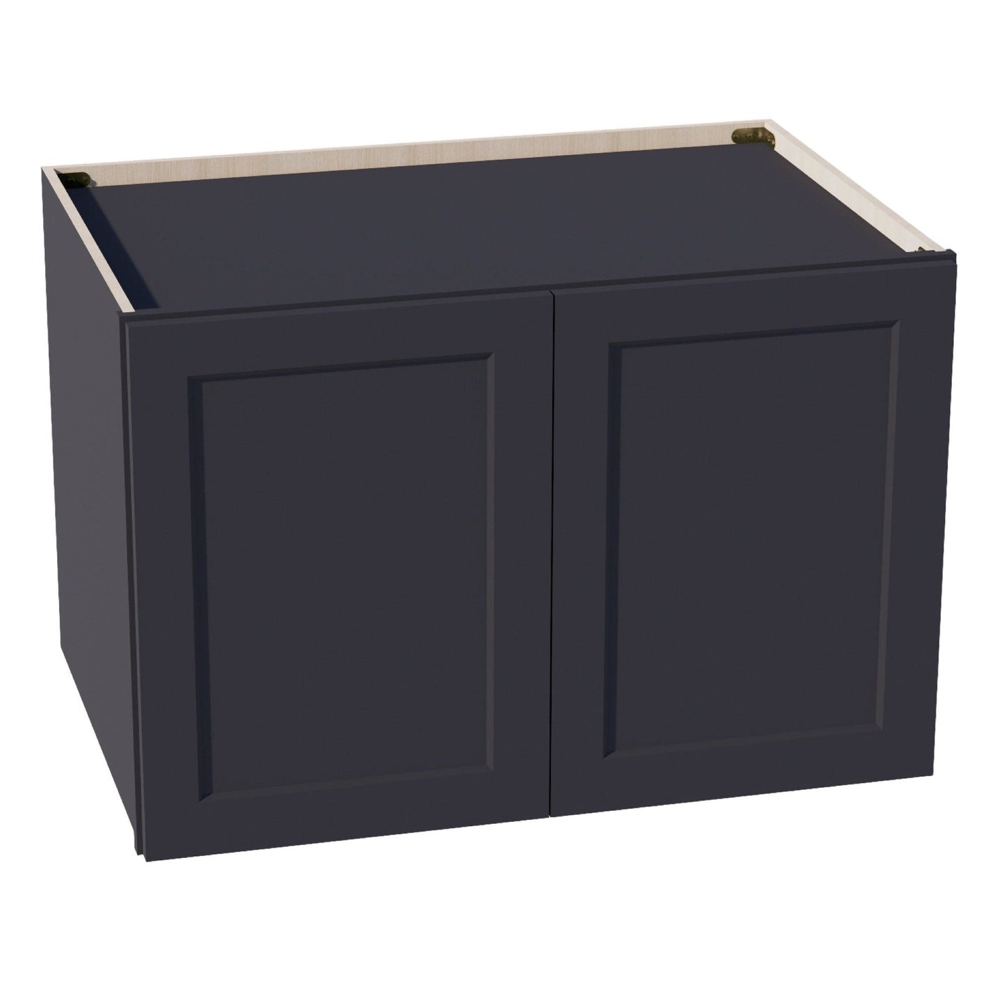 Shaker Bridge Wall Cabinet 36" (W362424) · Ardelle - Ebony - Hero