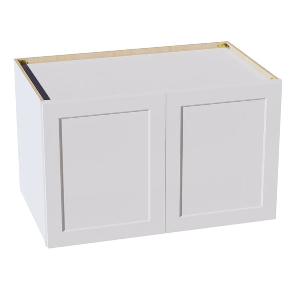 Shaker Bridge Wall Cabinet 36" (W362424) · Ardelle - White - Hero