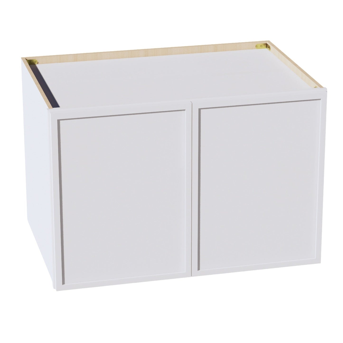 Slim Shaker Bridge Wall Cabinet 36" (W362424) · Slim - Frost - Hero