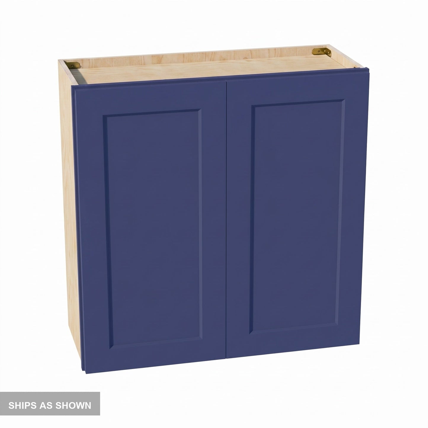 Shaker Wall Cabinet 36" (W3630) · Ardelle - Blue - Flat Pack