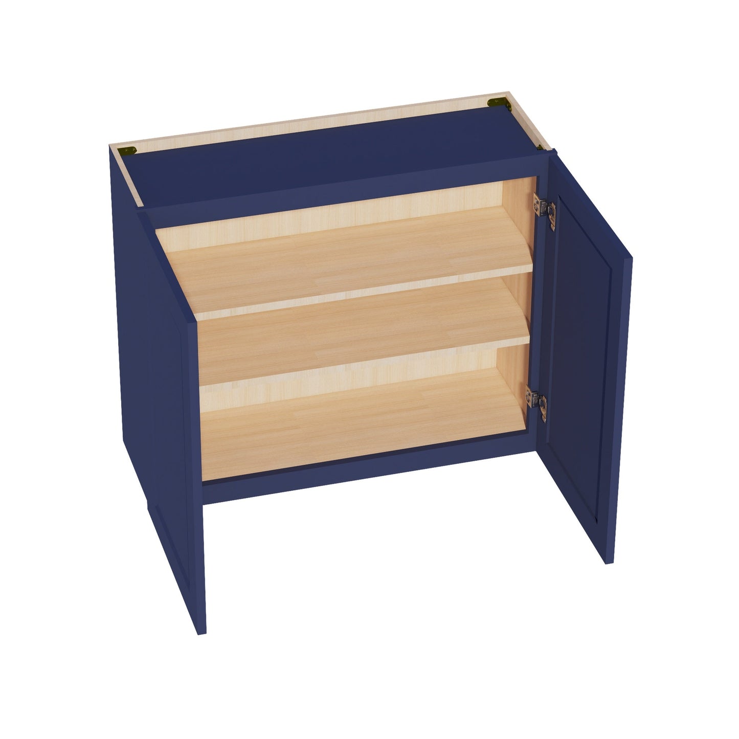 Quik Cabinets W3630 Ardelle Blue - Interior