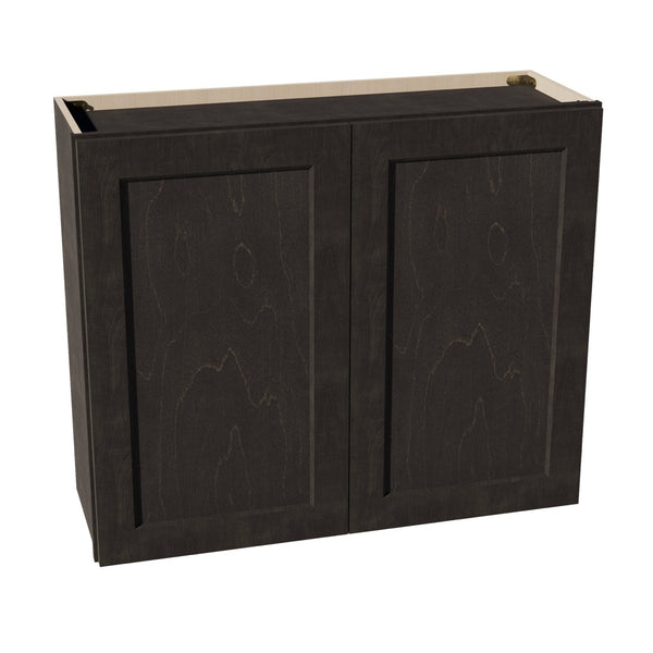 Shaker Wall Cabinet 36" (W3630) · Ardelle - Charcoal - Hero