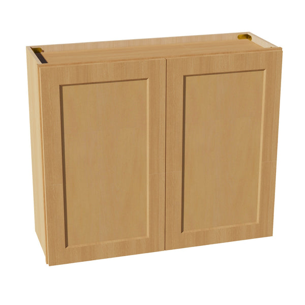 Shaker Wall Cabinet 36" (W3630) · Ardelle - Timber - Hero
