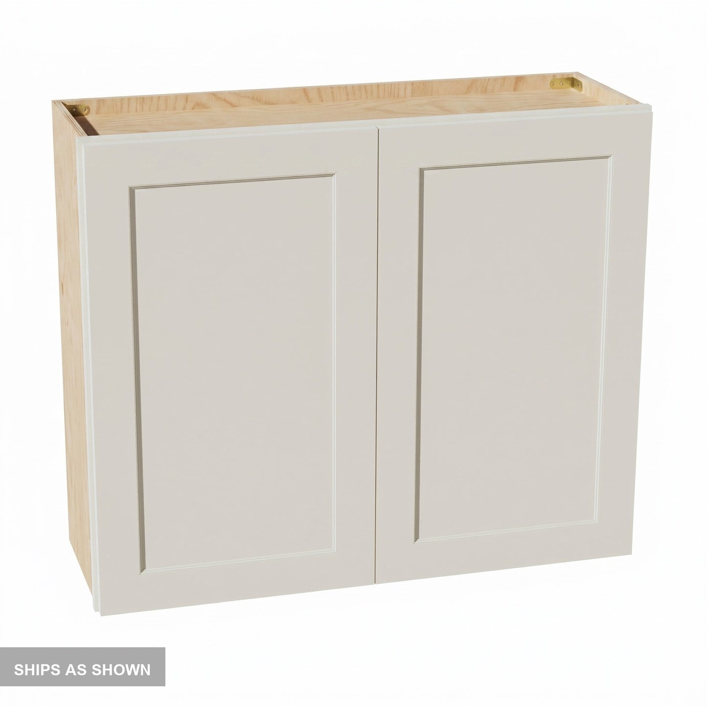 Shaker Wall Cabinet 36" (W3630) · Tallis - Swan White - Flat Pack