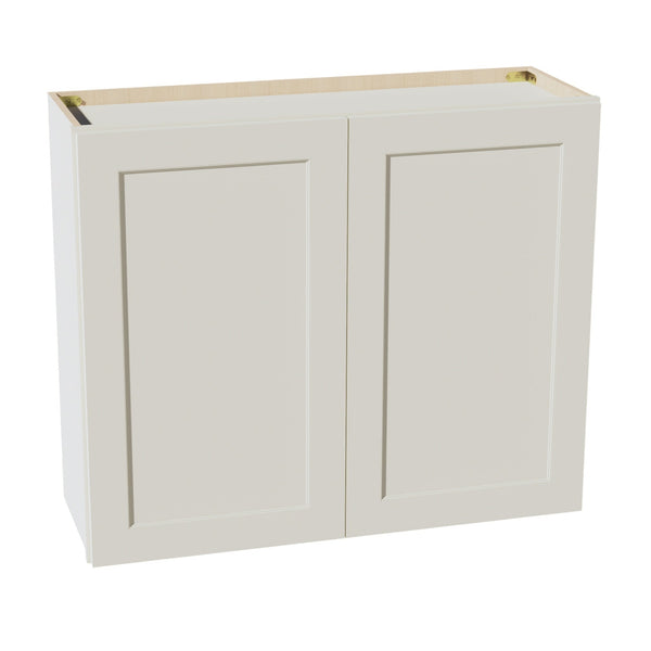 Shaker Wall Cabinet 36" (W3630) · Tallis - Swan White - Hero