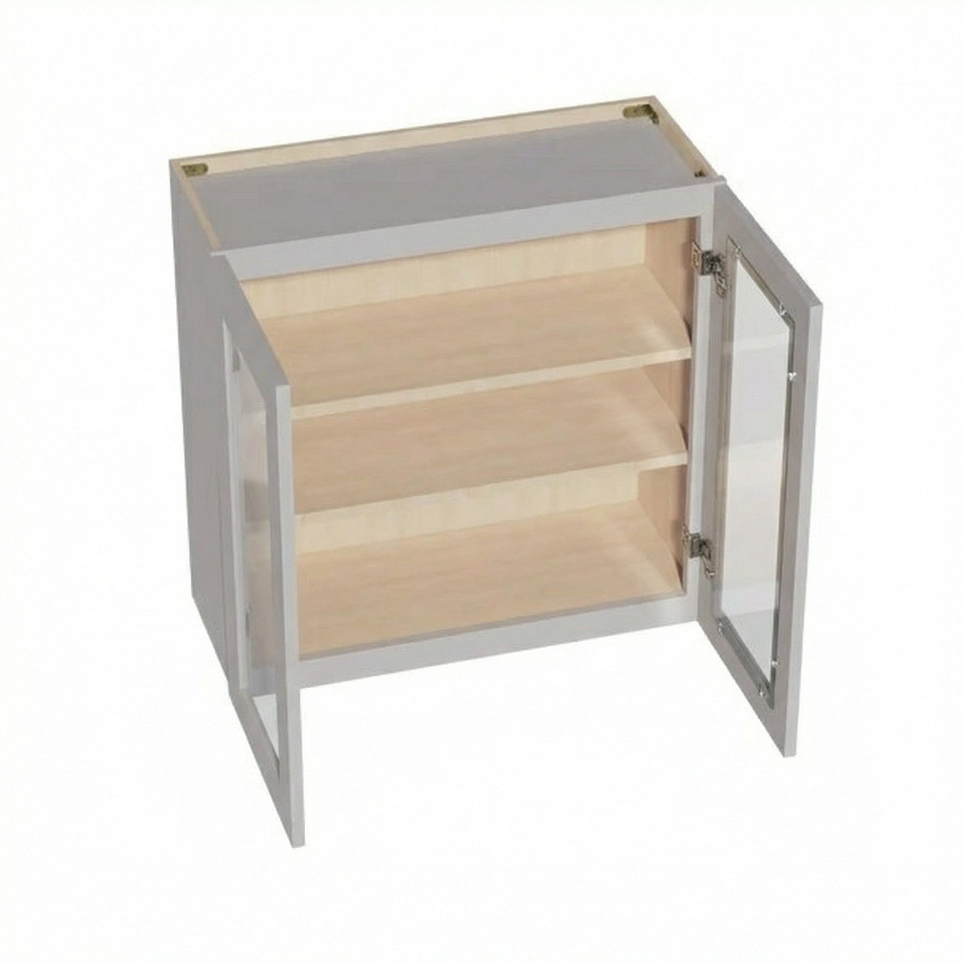Shaker Glass Door Wall Cabinet 36" (W3630GD) · Ardelle