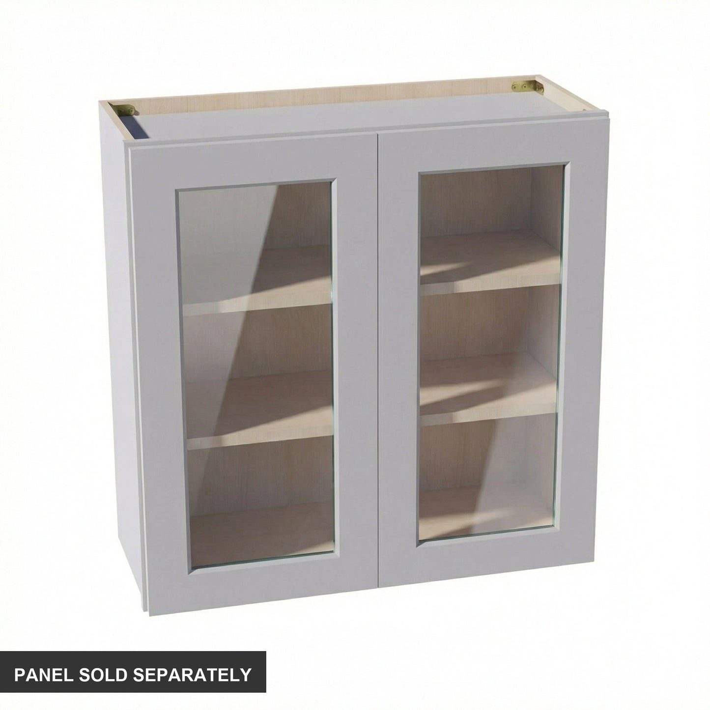 Shaker Glass Door Wall Cabinet 36" (W3630GD) · Ardelle - Ash - Product