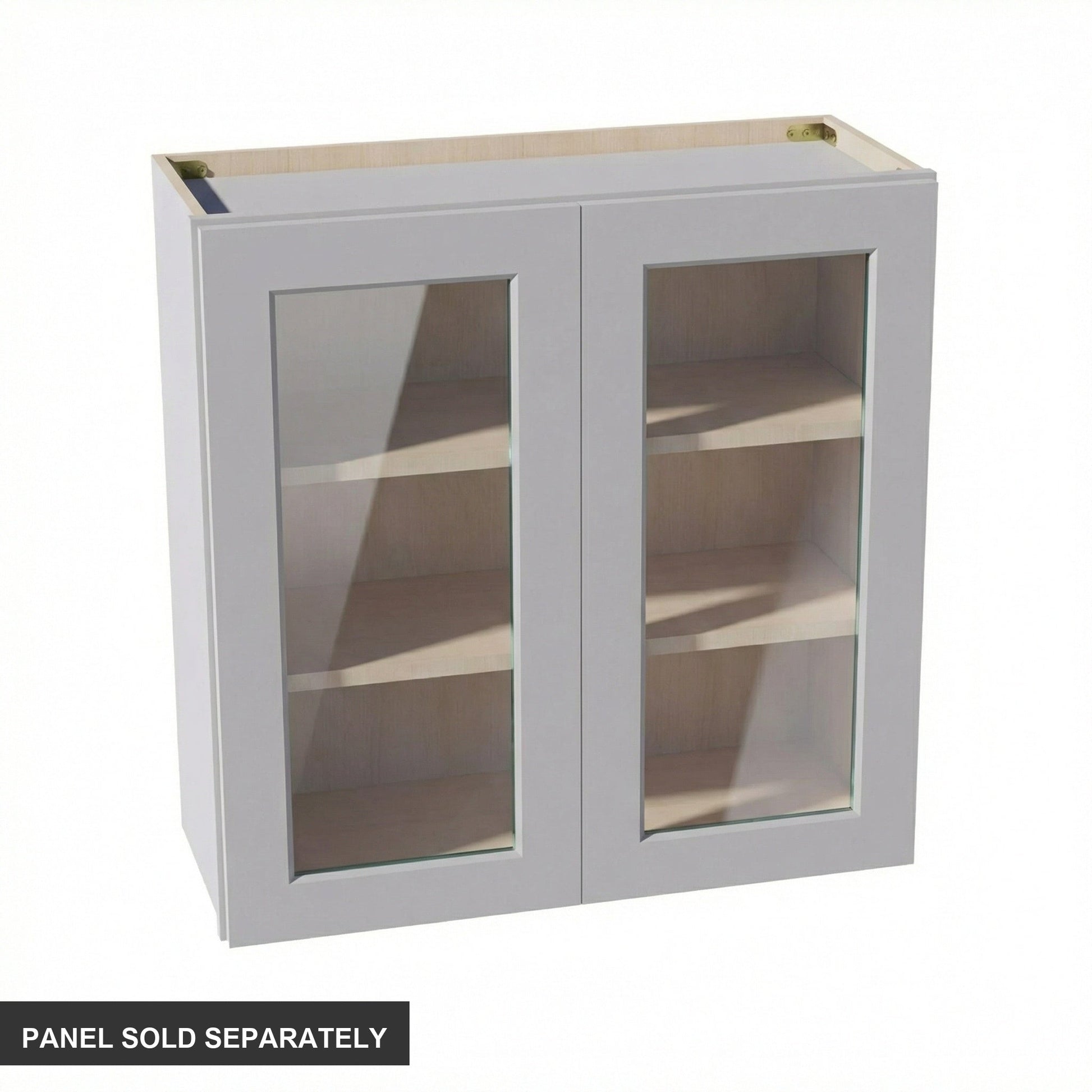 Shaker Glass Door Wall Cabinet 36" (W3630GD) · Ardelle
