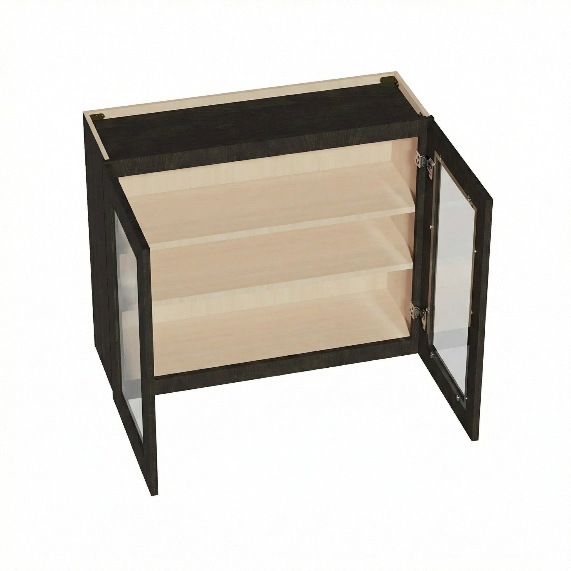 Shaker Glass Door Wall Cabinet 36" (W3630GD) · Ardelle