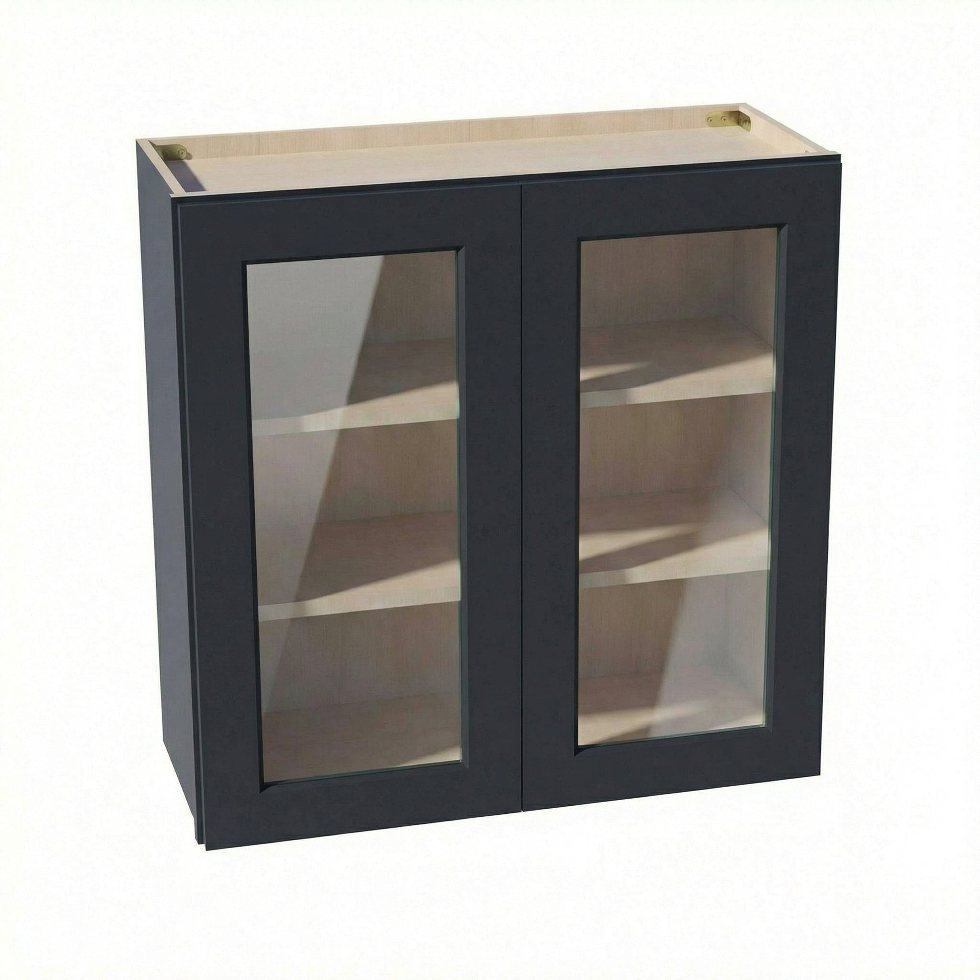Shaker Glass Door Wall Cabinet 36" (W3630GD) · Ardelle