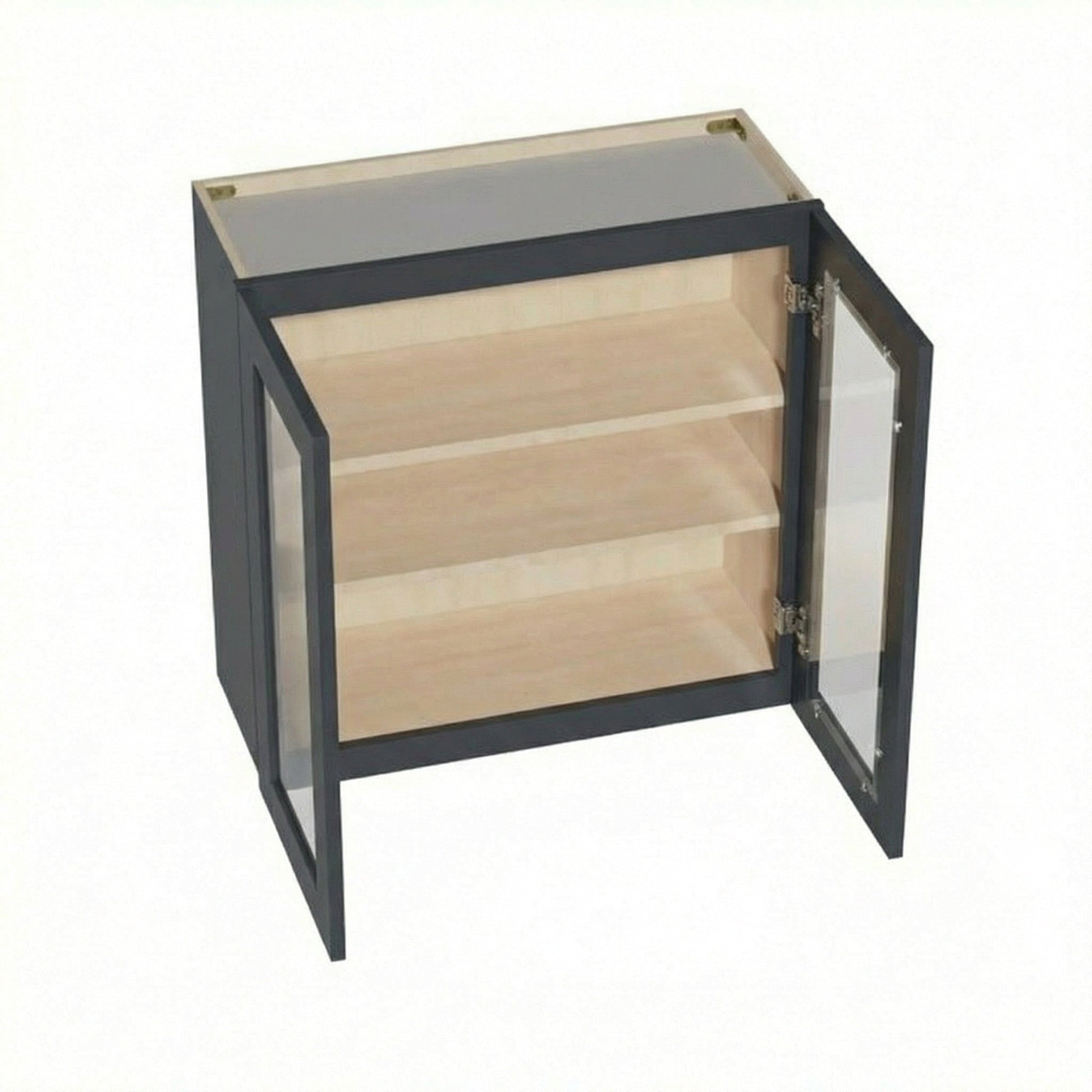 Shaker Glass Door Wall Cabinet 36" (W3630GD) · Ardelle