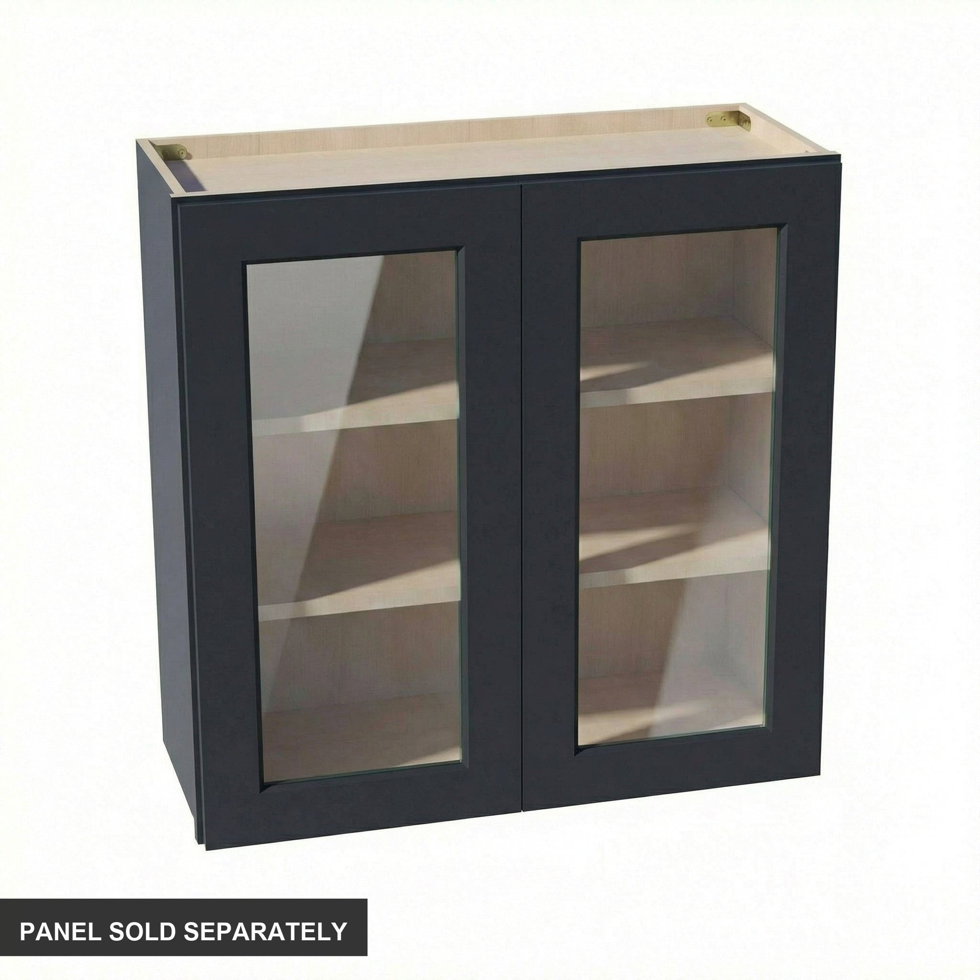 Shaker Glass Door Wall Cabinet 36" (W3630GD) · Ardelle