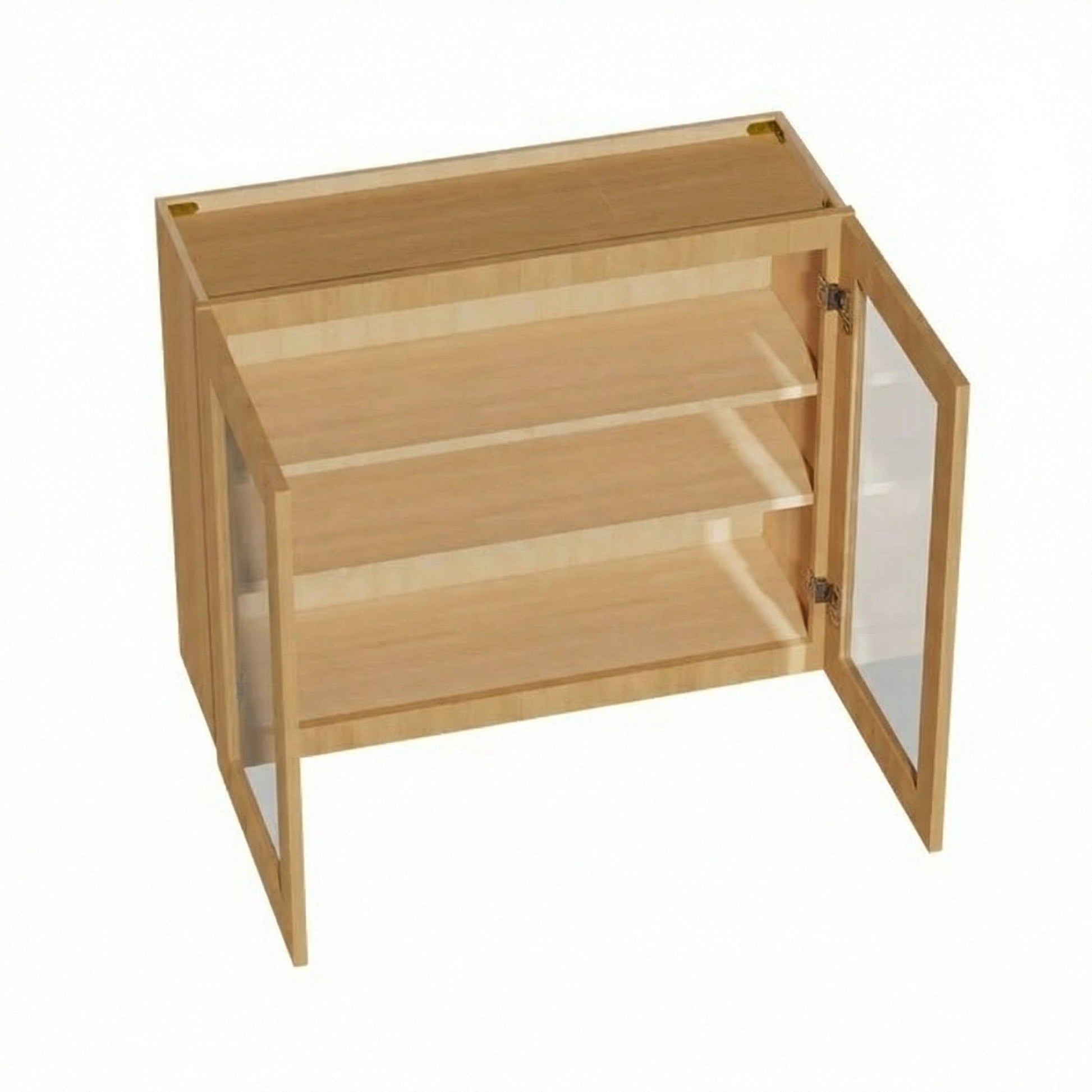 Shaker Glass Door Wall Cabinet 36" (W3630GD) · Ardelle