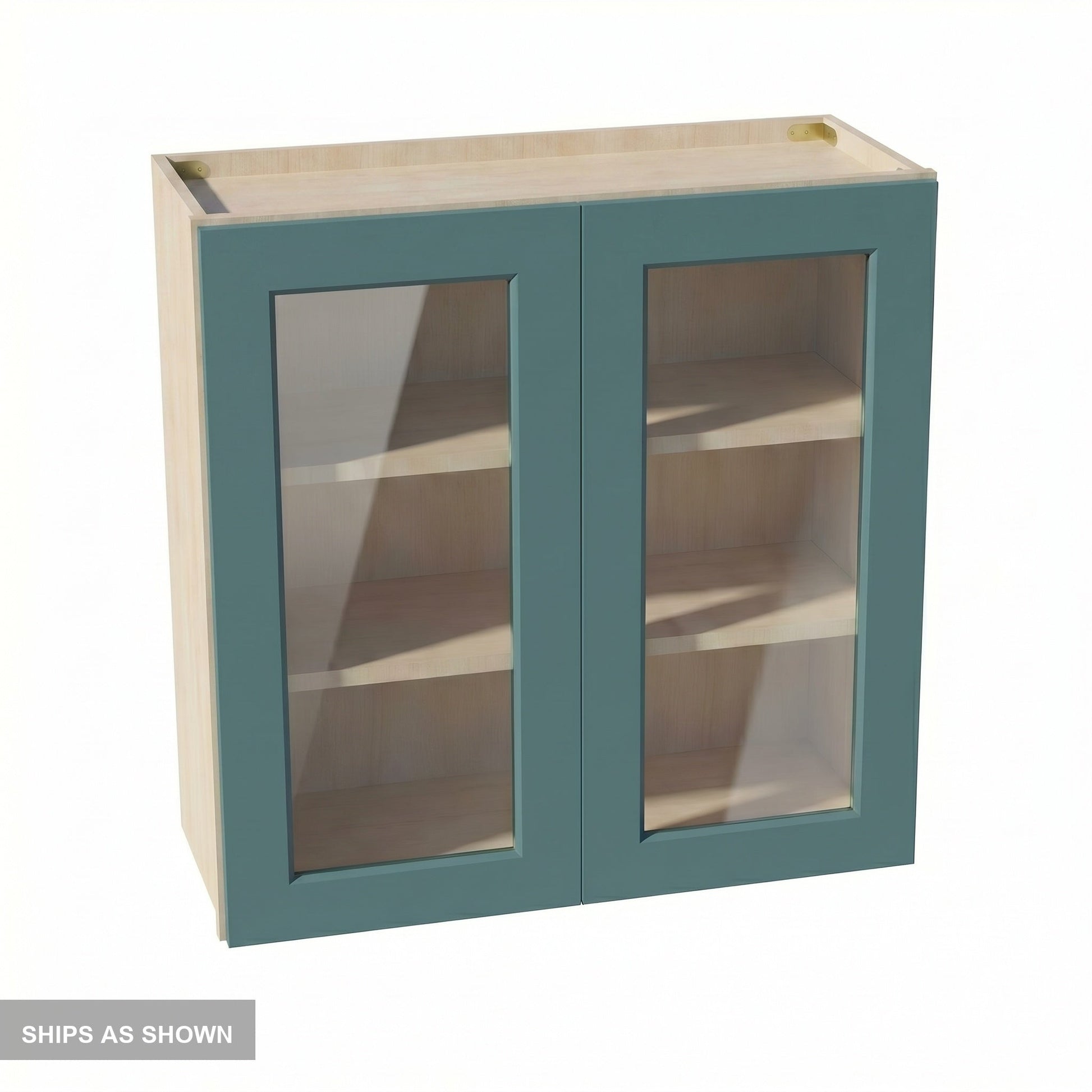 Shaker Glass Door Wall Cabinet 36" (W3630GD) · Tallis