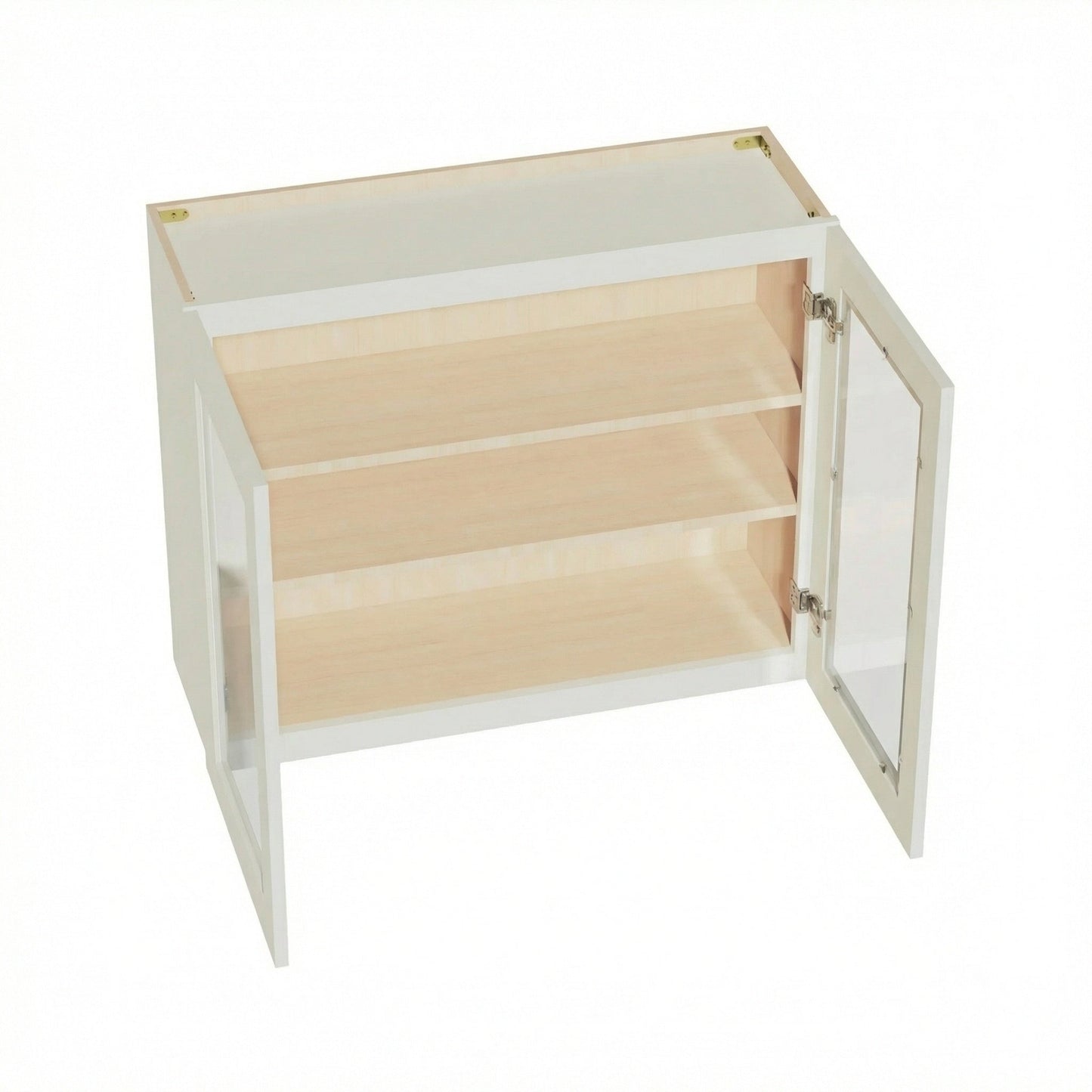 Quik Cabinets W3630GD Tallis Swan White - Interior
