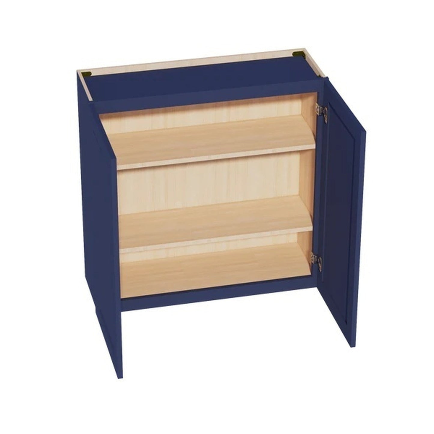 Quik Cabinets W3636 Ardelle Blue - Interior