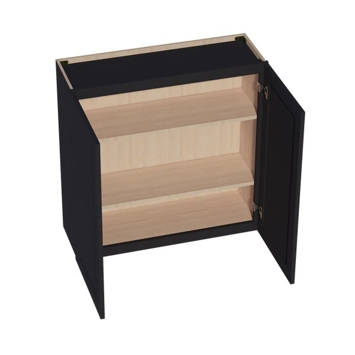 Quik Cabinets W3636 Ardelle Ebony - Interior