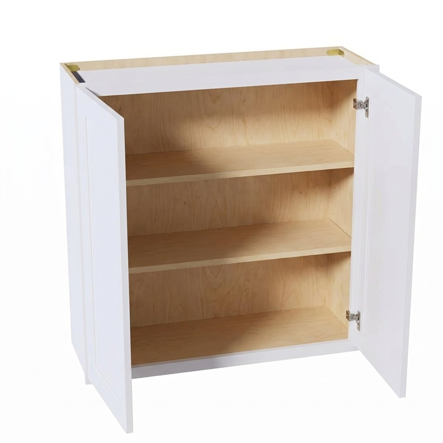 Shaker Wall Cabinet 36" (W3636) · Ardelle - White - Interior