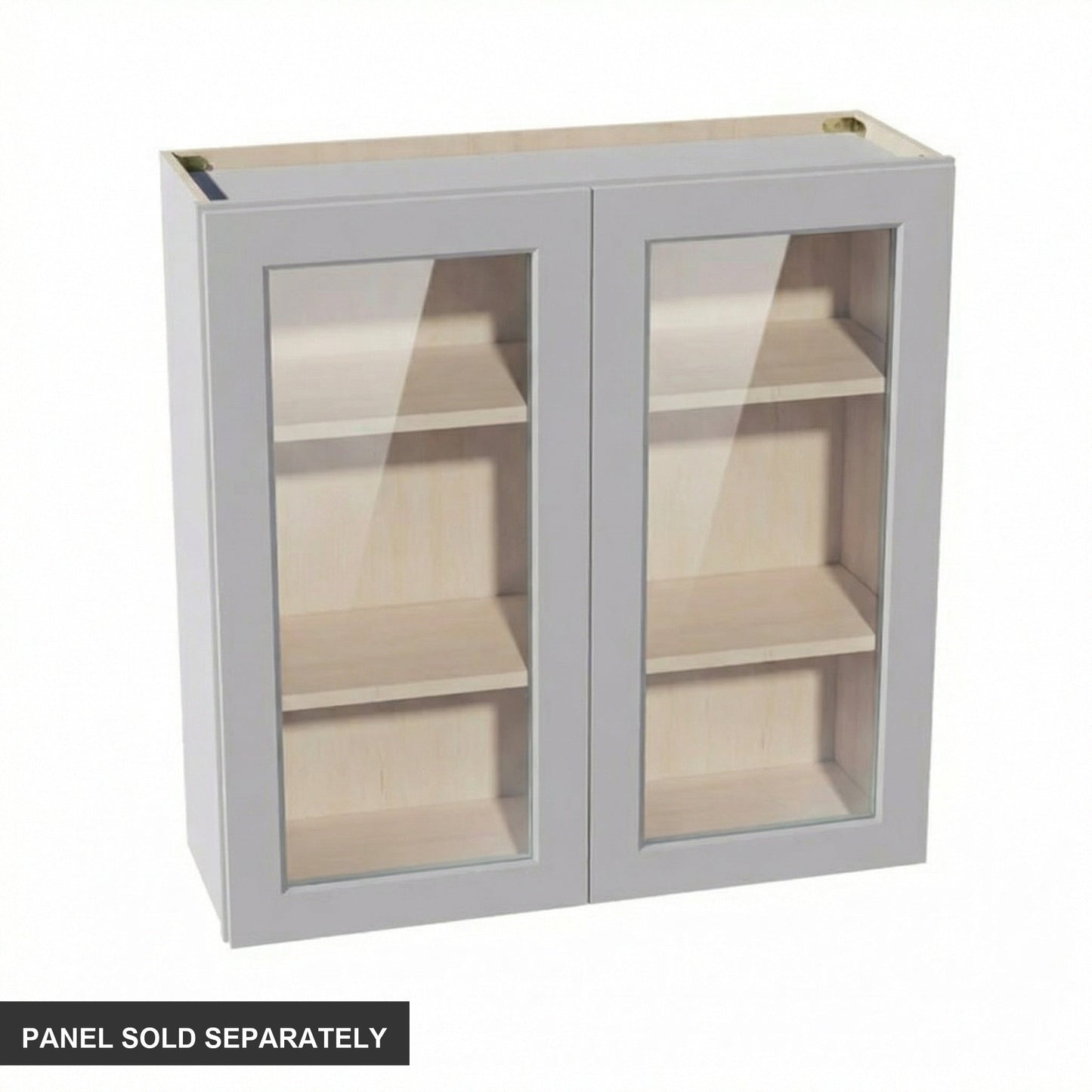 Shaker Glass Door Wall Cabinet 36" (W3636GD) · Ardelle - Ash - Product