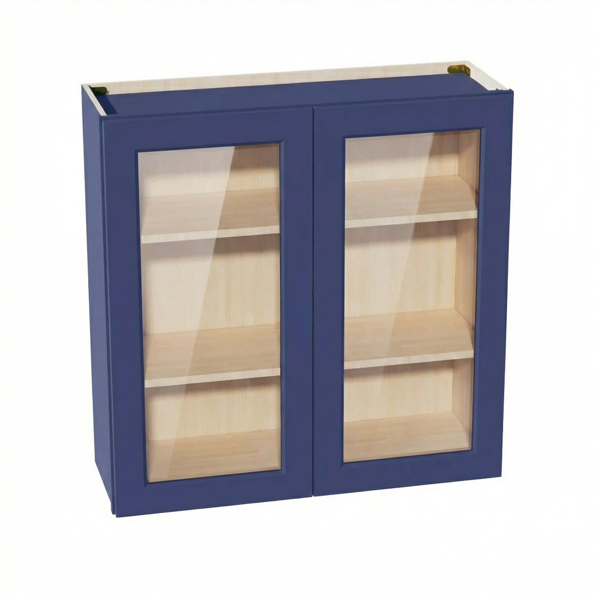 Shaker Glass Door Wall Cabinet 36" (W3636GD) · Ardelle