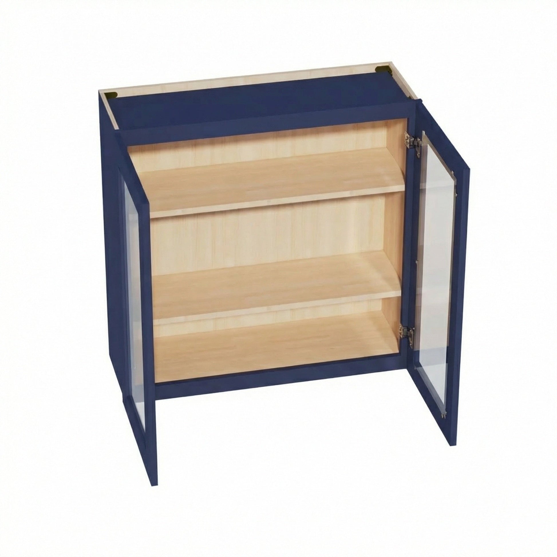 Shaker Glass Door Wall Cabinet 36" (W3636GD) · Ardelle